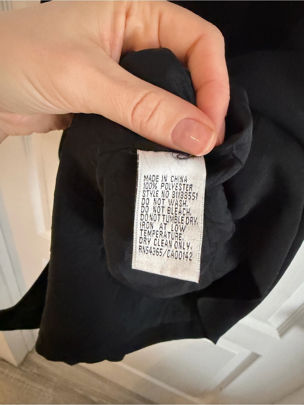 Nygard Collection Vintage Sleeveless Sheath Cocktail Dress - Black - Picture 7 of 8